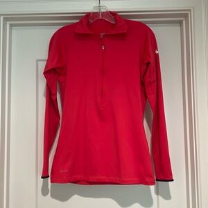 Nike Pro 1/2 Zip Long Sleeve Top